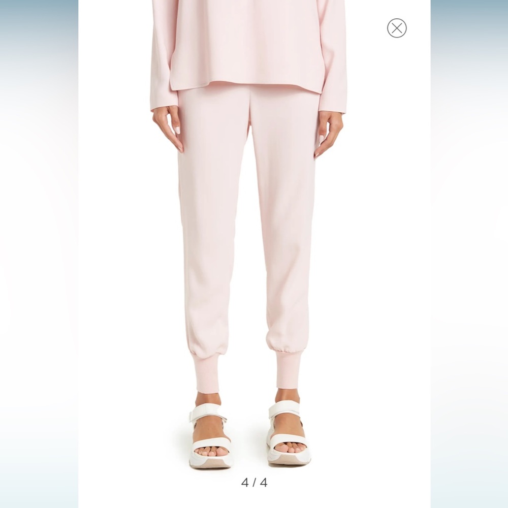 Stella McCartney Solid Banded Cuff Trousers